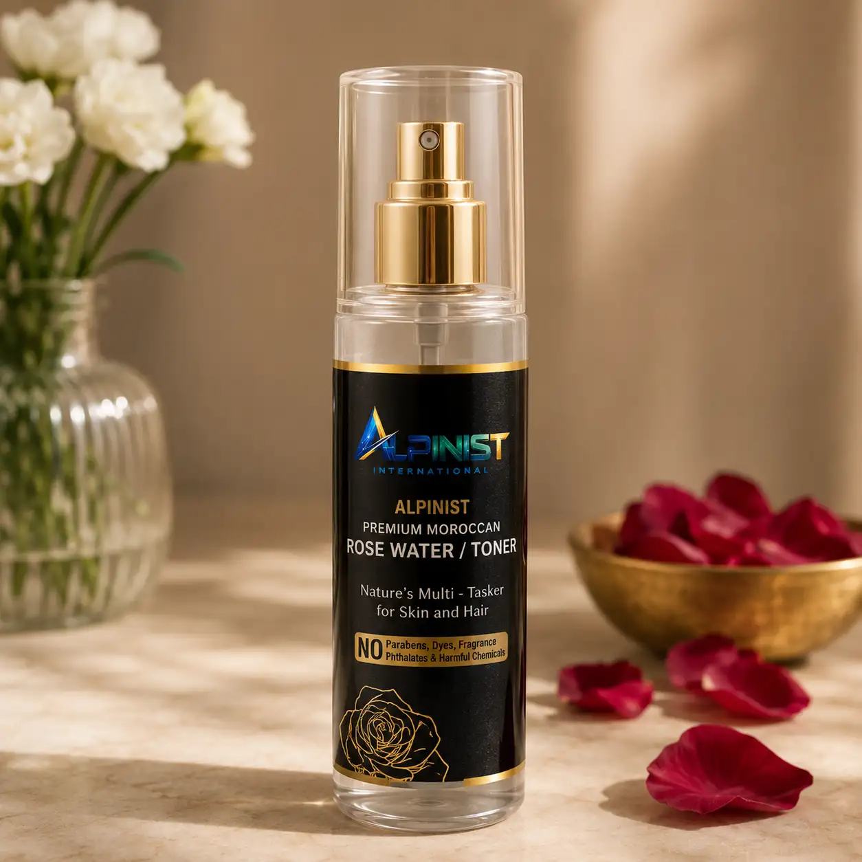 Premium Moroccan Rose Water Toner